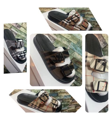 burberry slippers in nigeria.